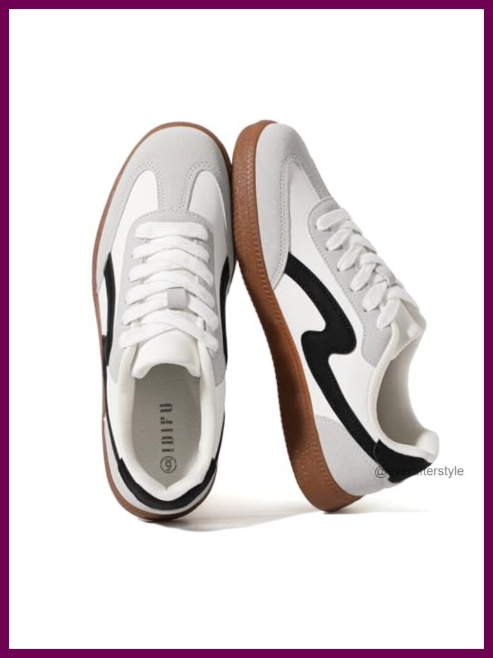 Womens Fashion Sneakers Memory Foam Insole Breathable Knit Lace Up
